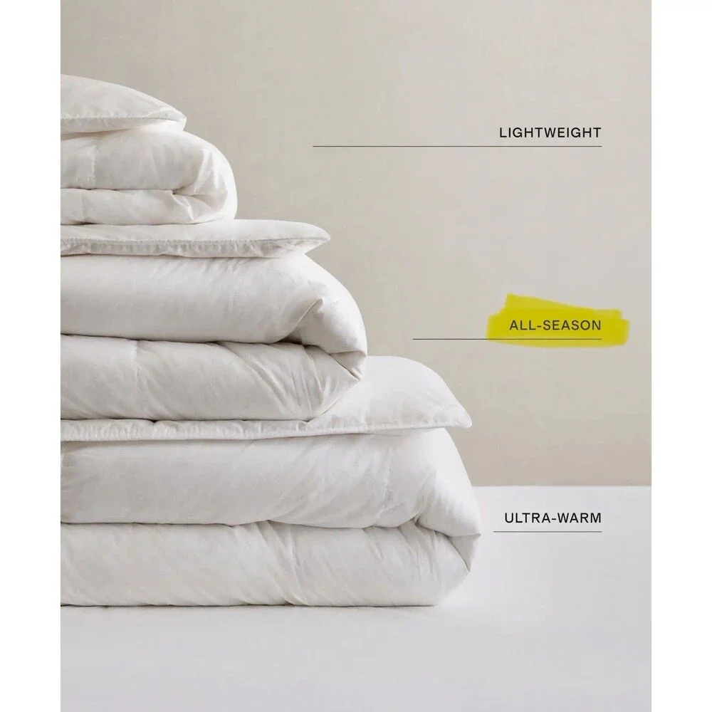 Quince All-Season Premium Duck Down Comforter Insert King Or Cal King MSRP $224